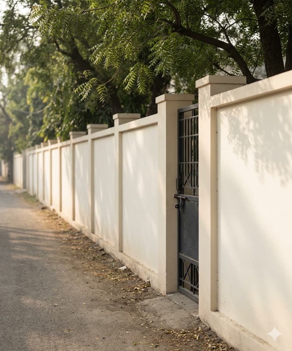 AAC compound boundary wall